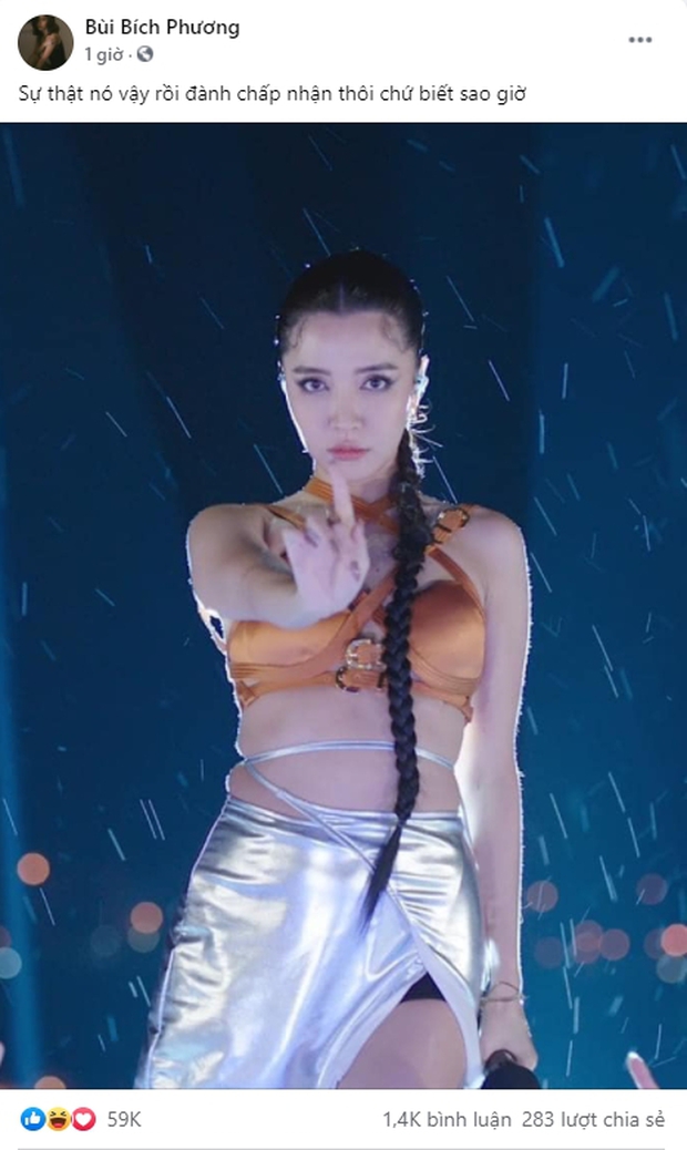 Bích Phương đành chấp nhận sự thật về vòng eo bánh tét sau khi bị mẹ cà khịa, fan có tâm bóp gọn gàng vẫn quyết đăng ảnh gốc! - Ảnh 2.