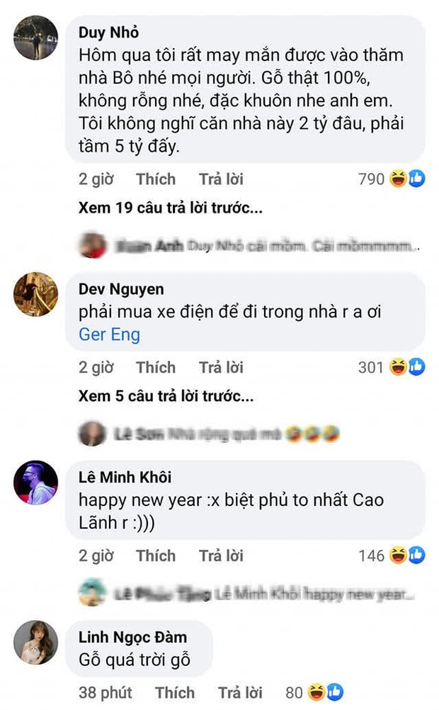 Rambo Cao Lãnh khoe biệt phủ ở quê xây cho bố mẹ, Bụt và Linh Ngọc Đàm vào định giá cà khịa ngay lập tức - Ảnh 2.