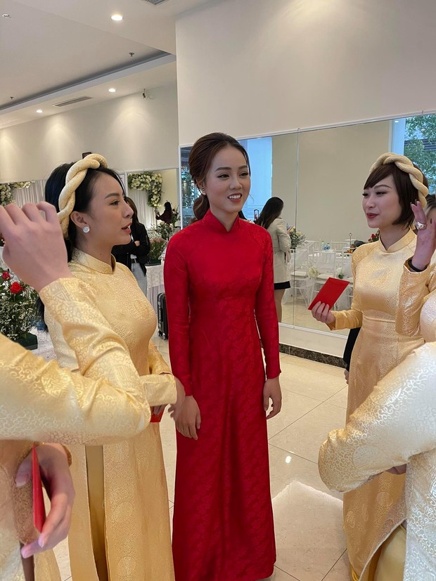 NS Cong Ly's interrogation ceremony update: The groom of the groom is fresh as a flower, touched by the exchange of two stepchildren on his happy father's day - Photo 8.