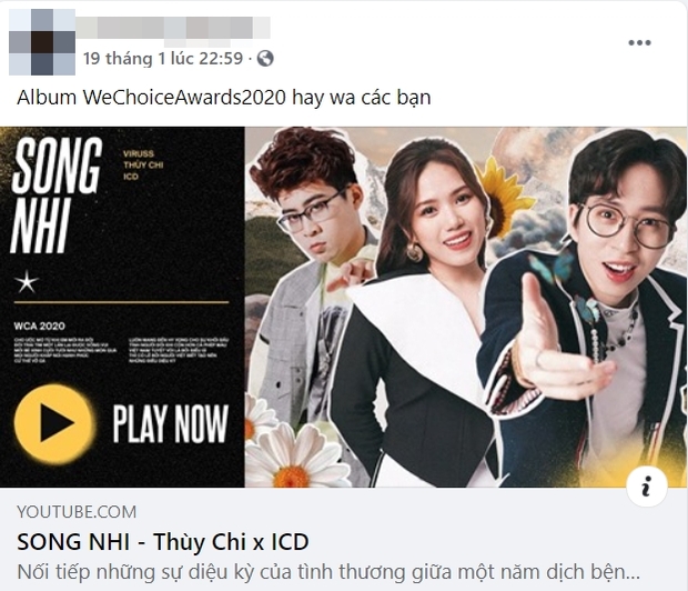 Netizen khen hết lời ca khúc Song Nhi: Thùy Chi hát như rót mật vào tai, ICD chơi vần quá hay, đây là sáng tác ý nghĩa nhất của ViruSs - Ảnh 8.