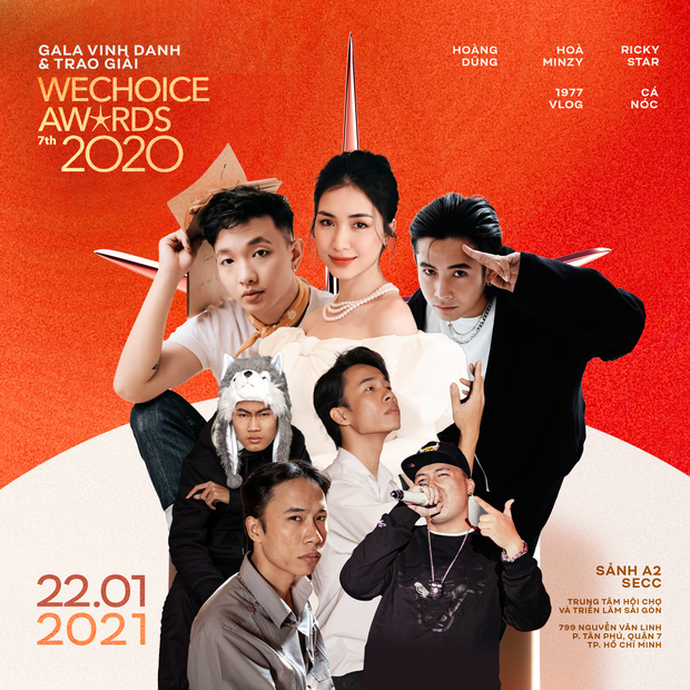Hòa Minzy, Hoàng Dũng cùng dàn rapper hứa hẹn đại náo Gala WCA 2020, 1977 vlog tái xuất liệu sẽ lại oanh tạc top trending? - Ảnh 1. Hòa Minzy, Hoàng Dũng cùng dàn rapper hứa hẹn đại náo Gala WCA 2020, 1977 vlog tái xuất liệu sẽ lại oanh tạc top trending? - Ảnh 1.