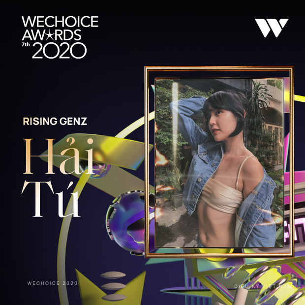 WeChoice 2020: Thời tới cản không kịp, Hải Tú vượt mặt Tlinh - MCK chiến thắng hạng mục Rising GenZ - Ảnh 2.
