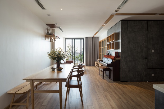 Căn hộ bí bách lột xác thành không gian sống đậm chất Nhật Bản, bất ngờ nhất là cánh cửa thần kỳ ở phòng ngủ - Ảnh 4. Căn hộ bí bách lột xác thành không gian sống đậm chất Nhật Bản, bất ngờ nhất là cánh cửa thần kỳ ở phòng ngủ - Ảnh 4.