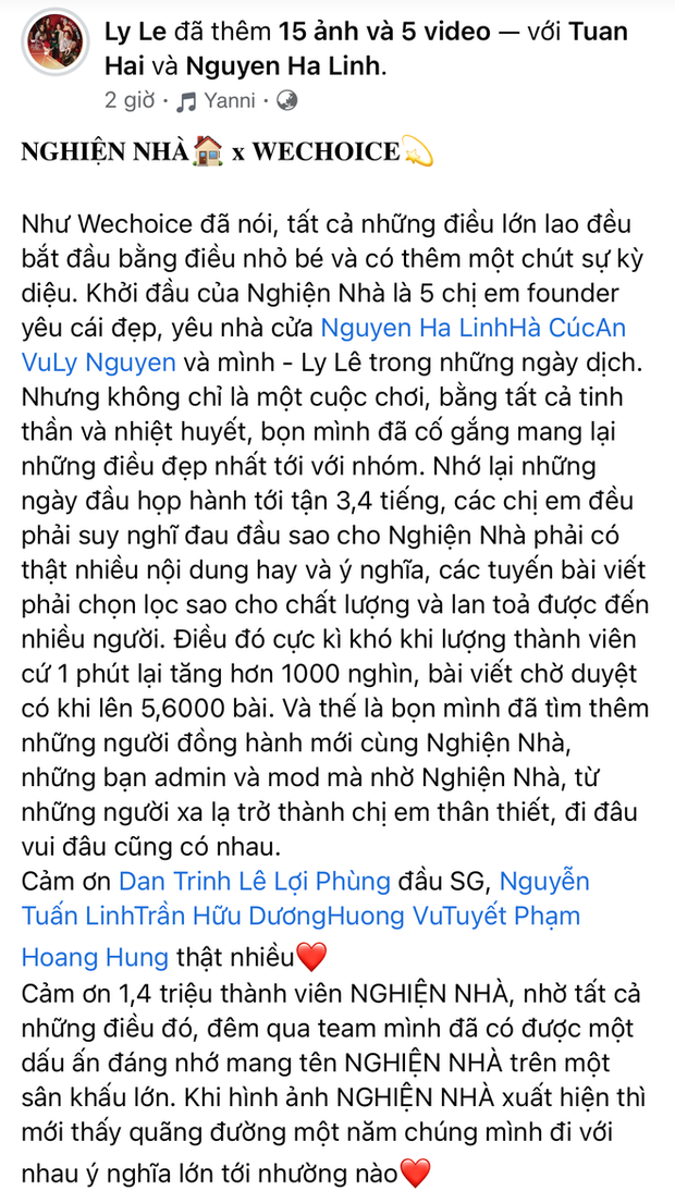 Khách mời nói về Gala WeChoice 2020: Người ở Mỹ dậy từ 5h sáng để xem, người đến dự cảm thán một đêm đầy ý nghĩa - Ảnh 5. Khách mời nói về Gala WeChoice 2020: Người ở Mỹ dậy từ 5h sáng để xem, người đến dự cảm thán một đêm đầy ý nghĩa - Ảnh 5.
