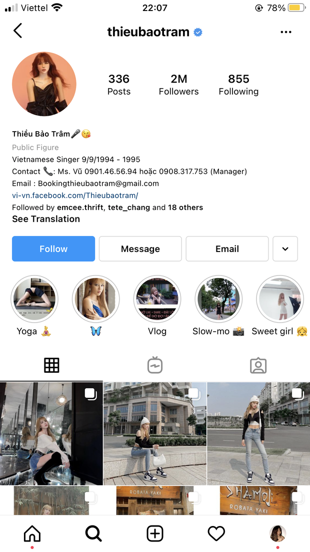 Instagram Thiều Bảo Trâm cán mốc 2 triệu người theo dõi chỉ sau 3 ngày ồn ào liên quan đến trà xanh - Ảnh 2.