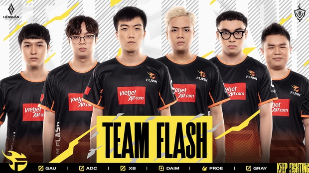 Team Flash công bố đội hình mùa giải mới: ADC trở lại, Elly và Đạt Kòii chia tay đội tuyển - Ảnh 1.