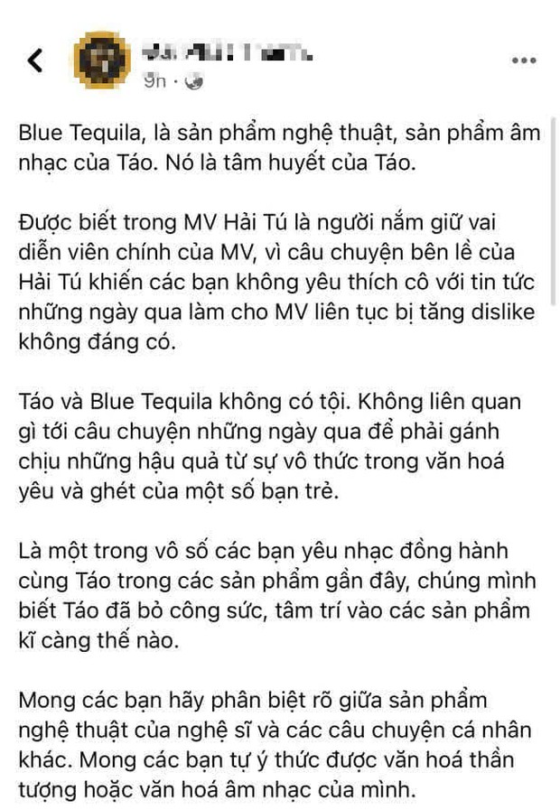 MV Hải Tú tham gia trước đây bị tăng dislike 10 lần sau drama trà xanh, nhận vô số gạch đá từ anti fan - khán giả đồng loạt lên tiếng bảo vệ! - Ảnh 4.