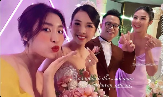 Update on the wedding of runner-up Thuy An in Ho Chi Minh City: Runner-up Thuy An got emotional when her father was brought to the ceremony - Photo 23.