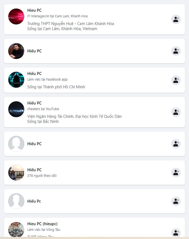 Chán cảnh hàng loạt fanpage giả danh bán khóa học, sim số đẹp, HiếuPC tự đóng logo chính chủ chằng chịt ảnh chân dung - Ảnh 2.