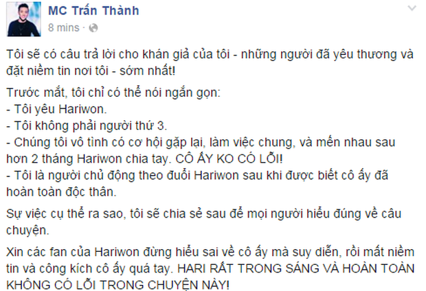 Cũng dính drama giống Sơn Tùng từ 5 năm trước, Trấn Thành lại có cách giải quyết được khen ngợi hơn hẳn - Ảnh 2. Cũng dính drama giống Sơn Tùng từ 5 năm trước, Trấn Thành lại có cách giải quyết được khen ngợi hơn hẳn - Ảnh 2.