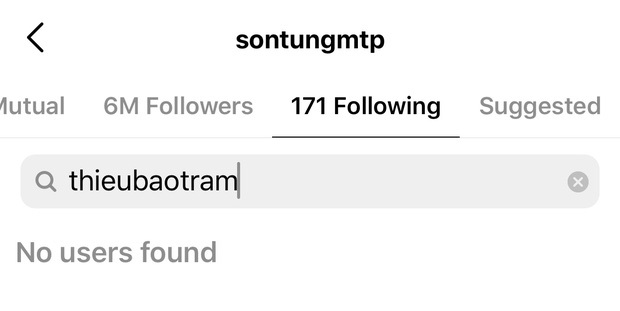 Netizen “khẩu chiến” dữ dội khi Sơn Tùng unfollow Thiều Bảo Trâm: Thương em nhưng đến cái xương cũng chẳng còn - Ảnh 2. Netizen “khẩu chiến” dữ dội khi Sơn Tùng unfollow Thiều Bảo Trâm: Thương em nhưng đến cái xương cũng chẳng còn - Ảnh 2.