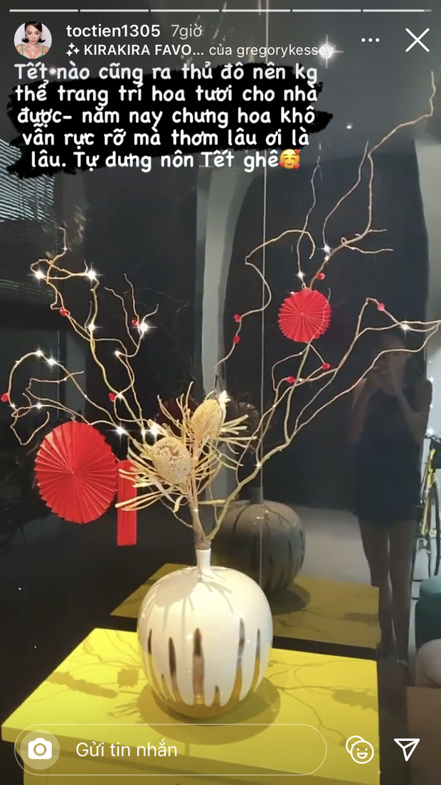 Sao Việt thi nhau khoe bình hoa xinh phát hờn, sắm theo để trưng Tết cho nhà cửa sang trang chị em ơi - Ảnh 2.