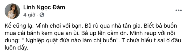 Linh Ngọc Đàm lên ngôi bánh tráng làng streamer: Phát ngôn rồi lật nhoay nhoáy, �tham dự không trượt drama nào - Ảnh 4.