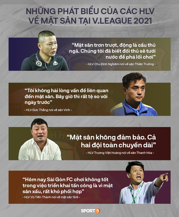 Mặt sân đá V.League 2021: Chúng ta của hiện tại chưa dành những gì tốt nhất cho nhau  - Ảnh 1.