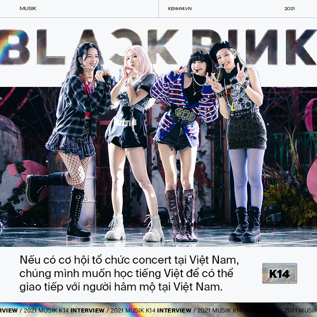 BLACKPINK: Nếu có cơ hội tổ chức concert tại Việt Nam, chúng mình muốn học tiếng Việt để có thể giao tiếp với fan - Ảnh 7. BLACKPINK: Nếu có cơ hội tổ chức concert tại Việt Nam, chúng mình muốn học tiếng Việt để có thể giao tiếp với fan - Ảnh 7.