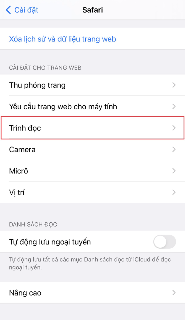 Mẹo hay giúp đọc báo, lướt web không còn giật lag, hiển thị nhanh hơn trên iPhone chỉ trong 1 nốt nhạc - Ảnh 2.