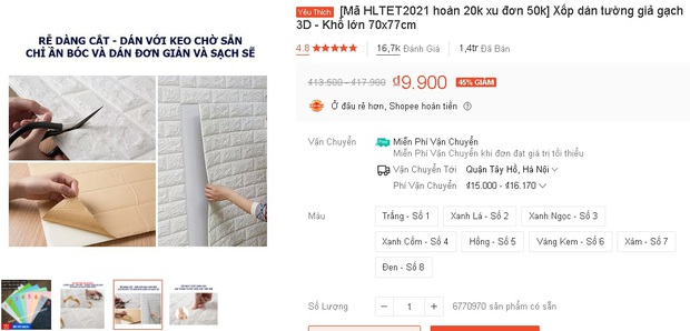 Món đồ bán chạy nhất trên Shopee: Giá 10k, hơn 1 triệu lượt mua, cả ngàn đánh giá tốt - Ảnh 1. Món đồ bán chạy nhất trên Shopee: Giá 10k, hơn 1 triệu lượt mua, cả ngàn đánh giá tốt - Ảnh 1.