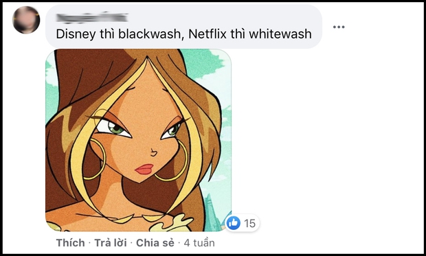 Vừa lên top 1 Thịnh hành, Winx bản người đóng đã nổ ra tranh cãi vì nghi vấn thay đổi sắc tộc nhân vật - Ảnh 4.