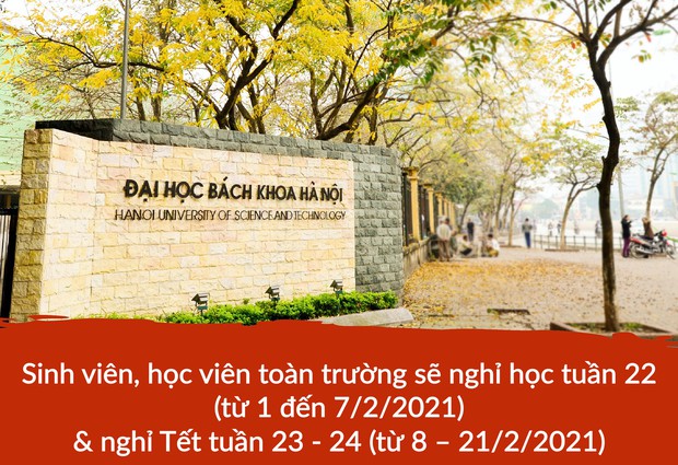 Cập nhật: Hàng loạt trường ĐH gửi thông báo khẩn giữa đêm cho sinh viên hoãn thi, nghỉ Tết sớm - Ảnh 2. Cập nhật: Hàng loạt trường ĐH gửi thông báo khẩn giữa đêm cho sinh viên hoãn thi, nghỉ Tết sớm - Ảnh 2.