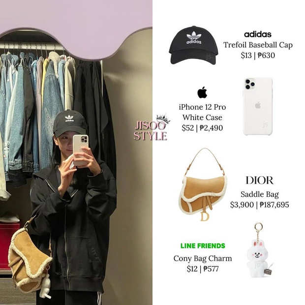 Giàu sang như Jisoo (BLACKPINK): Khoe style đời thường, trông đơn giản nhẹ nhàng mà giá đến cả trăm triệu - Ảnh 4. Giàu sang như Jisoo (BLACKPINK): Khoe style đời thường, trông đơn giản nhẹ nhàng mà giá đến cả trăm triệu - Ảnh 4.