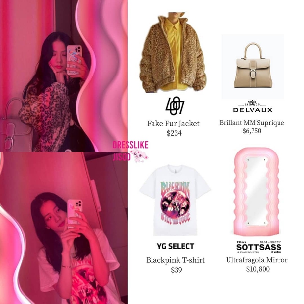 Jisoo phá đảo BLACKPINK với chiếc gương 250 triệu, fan muốn đu theo chắc cũng mệt - Ảnh 1. Jisoo phá đảo BLACKPINK với chiếc gương 250 triệu, fan muốn đu theo chắc cũng mệt - Ảnh 1.