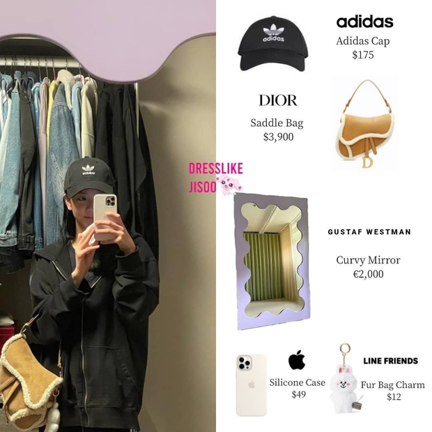 Jisoo phá đảo BLACKPINK với chiếc gương 250 triệu, fan muốn đu theo chắc cũng mệt - Ảnh 2. Jisoo phá đảo BLACKPINK với chiếc gương 250 triệu, fan muốn đu theo chắc cũng mệt - Ảnh 2.