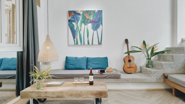 Cô nàng phù phép căn hộ cổ thành không gian đậm chất Địa Trung Hải, góc nào cũng xinh như là homestay - Ảnh 6. Cô nàng phù phép căn hộ cổ thành không gian đậm chất Địa Trung Hải, góc nào cũng xinh như là homestay - Ảnh 6.