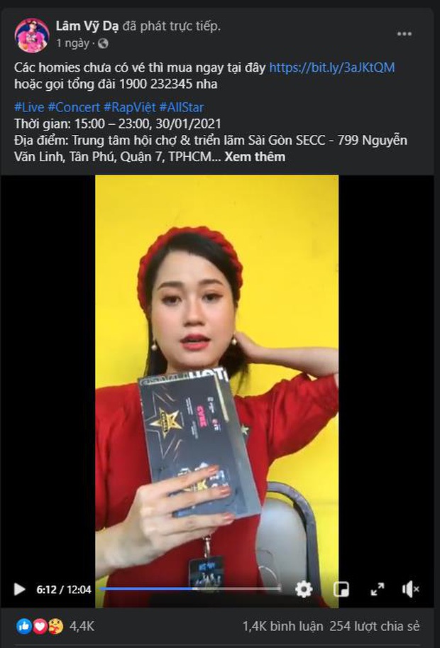 Nóng: Rap Việt All-Star Concert chính thức hoãn vì tình hình dịch Covid-19 bùng phát - Ảnh 4. Nóng: Rap Việt All-Star Concert chính thức hoãn vì tình hình dịch Covid-19 bùng phát - Ảnh 4.