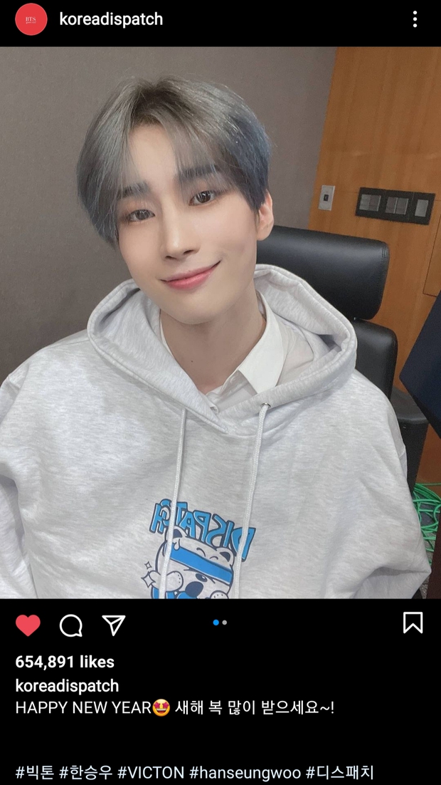 Dispatch tung ảnh 1 idol nam và nhận lượt thả tim khủng, hoá ra liên quan đến tin đồn khui cặp idol đầu năm - Ảnh 2.