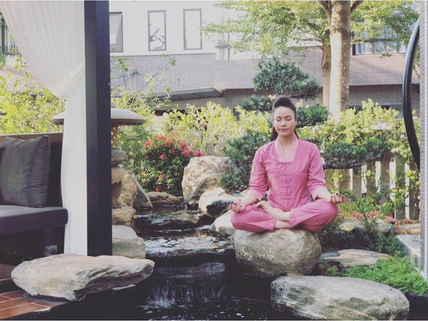 Bên trong căn biệt thự 220m2 của Nhật Kim Anh: Hoành tráng cả trong lẫn ngoài, vườn cây ao cá đều đủ cả - Ảnh 10.