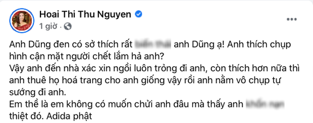 Bị Thu Hoài chỉ trích vì đăng ảnh thi hài NS Vân Quang Long, chồng Thu Phương chính thức lên tiếng - Ảnh 3.