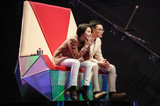 Emily phải xin lỗi Lưu Hương Giang vì lỡ gây mất lòng trong tập 1 Giọng Hát Việt Nhí 2021 - Ảnh 3.