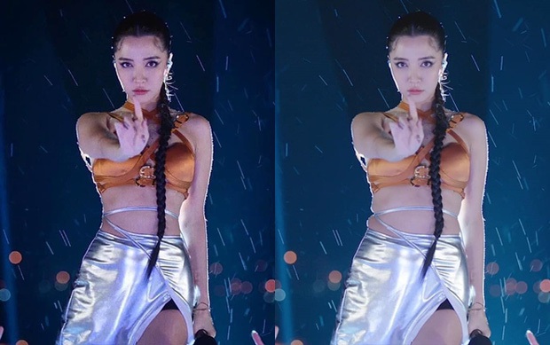 Bích Phương khẳng định vòng eo bánh tét hôm qua là pha-ke nhưng 5 tấm ảnh đăng lên đều... không thấy bụng - Ảnh 10.