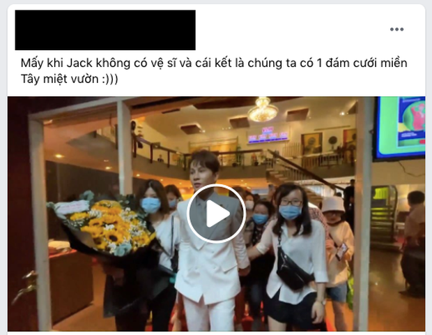 Khi Jack không có vệ sĩ: Cả rừng fan kéo theo nắm tay và phản ứng của khổ chủ tưởng đâu... đám cưới miệt vườn - Ảnh 6.