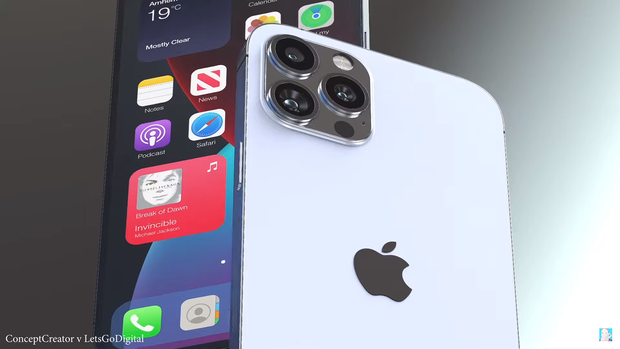 Video: Mãn nhãn với concept iPhone 13 giống hệt iPhone 12, nhưng chỉ cần vài chi tiết nhỏ cũng khiến nó trở thành tuyệt tác của năm 2021 - Ảnh 1.