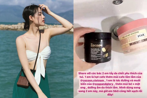 Đây là 2 món tẩy da chết body được Khánh Linh mê, giá bình dân mà cực chất lượng  - Ảnh 1.