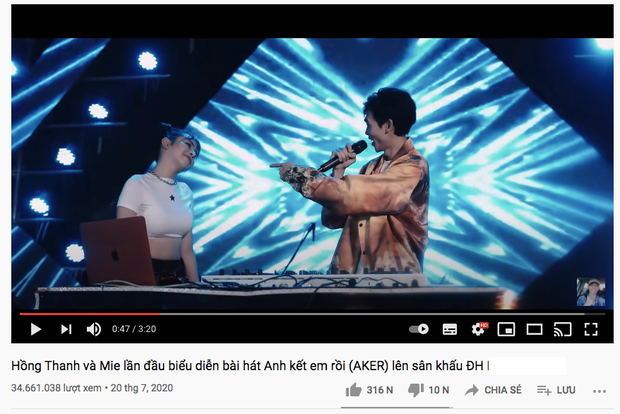 Giữa nghi vấn chia tay, clip hát live 34 triệu view của Hồng Thanh và DJ Mie bị đào lại, fan nuối tiếc so sánh với Sơn Tùng M-TP - Thiều Bảo Trâm - Ảnh 6.