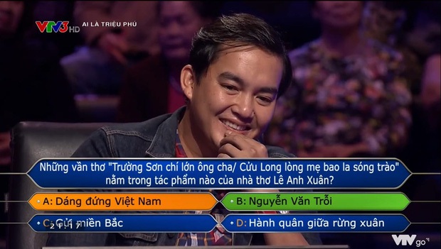 Trần Đặng Đăng Khoa - người đầu tiên quyết chơi đến câu 15 ở Ai Là Triệu Phú: Nghe MC đọc xong đã biết không trả lời được nhưng tính tôi thế! - Ảnh 1. Trần Đặng Đăng Khoa - người đầu tiên quyết chơi đến câu 15 ở Ai Là Triệu Phú: Nghe MC đọc xong đã biết không trả lời được nhưng tính tôi thế! - Ảnh 1.
