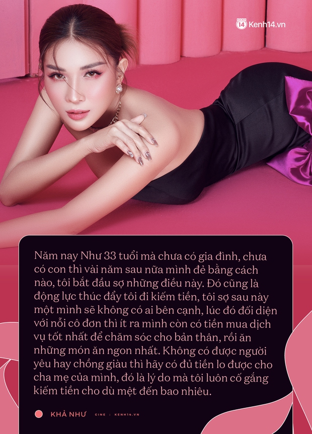 Khả Như: “Chỉ mong hạnh phúc bên người thân” là câu nói sáo rỗng, phải có tiền mới hạnh phúc được! - Ảnh 6. Khả Như: “Chỉ mong hạnh phúc bên người thân” là câu nói sáo rỗng, phải có tiền mới hạnh phúc được! - Ảnh 6.