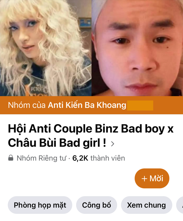 Xuất hiện group anti Châu Bùi và Binz hơn 6 nghìn thành viên, còn tuyên bố ghét không cần phải giải trình - Ảnh 1.