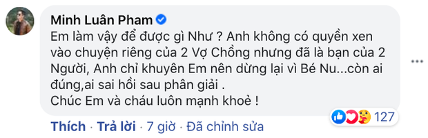 Bạn thân tố Hoàng Anh vũ phu với vợ khi còn chung sống, tiết lộ phản ứng của Quỳnh Như khi được Minh Luân khuyên nhủ - Ảnh 3. Bạn thân tố Hoàng Anh vũ phu với vợ khi còn chung sống, tiết lộ phản ứng của Quỳnh Như khi được Minh Luân khuyên nhủ - Ảnh 3.