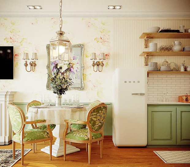 Hoa mắt ngắm căn hộ 50m2 mới tậu của Hoà Minzy: Phong cách Châu Âu xinh muốn xỉu, phòng khách đến phòng ngủ như cổ tích - Ảnh 4.