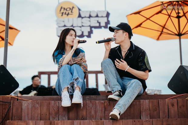 Trước giờ G: Jack ăn vận siêu đáng yêu tổng duyệt HOT14 WOW Sunset Fest, Anh Tú - Lyly hát tập thôi mà tình cảm thế này? - Ảnh 15.