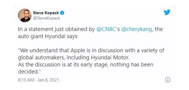 Hyundai đang đàm phán với Apple để trở thành đối tác sản xuất Apple Car - Ảnh 1.