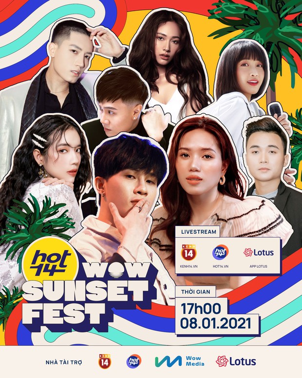 Juky San mở màn HOT14 WOW Sunset Fest bằng loạt bản cover gây sốt, tiết lộ về album sẽ được ra mắt - Ảnh 1.