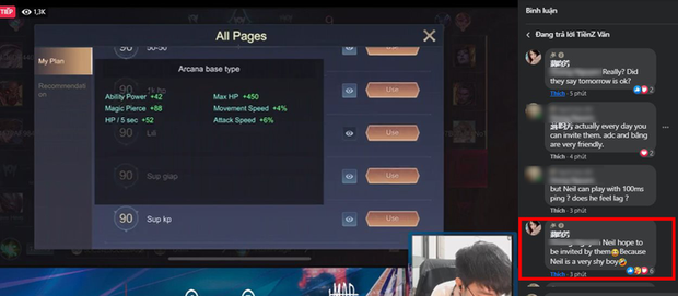 Bạn gái hé lộ Neil mong được chơi Liên Quân Mobile cùng ADC, Bâng nhưng lại rất nhút nhát, không dám mở lời - Ảnh 1.