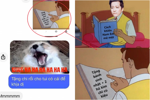 Nam Em hạnh phúc vì được “người ấy” tặng bánh sinh nhật, netizen soi chi tiết nghi “cà khịa” vụ Trường Giang năm xưa? - Ảnh 5.