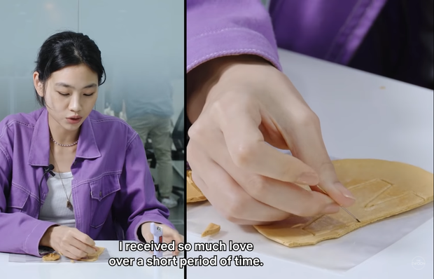Dàn sao Squid Game căng thẳng chơi tách kẹo ngoài đời thực, đoán xem ai tạch đầu tiên? - Ảnh 2. Dàn sao Squid Game căng thẳng chơi tách kẹo ngoài đời thực, đoán xem ai tạch đầu tiên? - Ảnh 2.