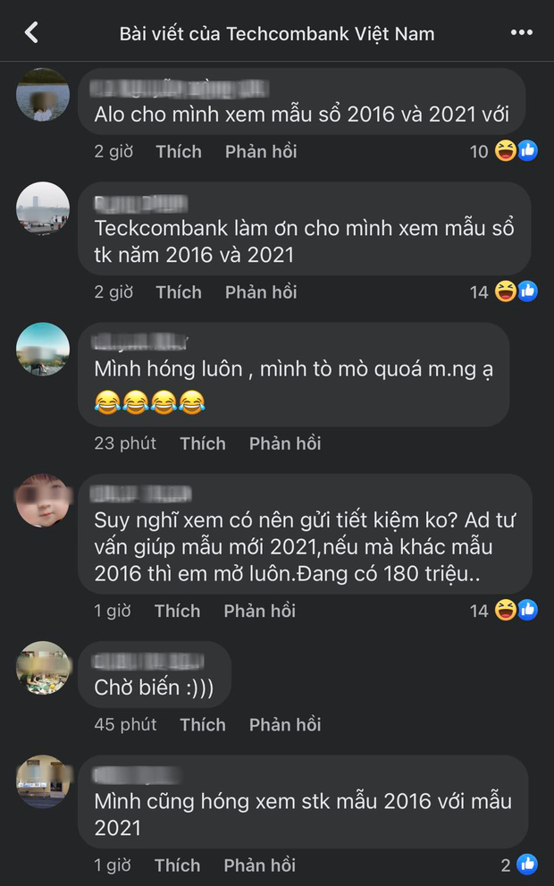 Cộng đồng mạng ồ ạt vào fanpage Techcombank, yêu cầu làm rõ điều này sau khi mẹ Hồ Văn Cường đăng hình ảnh sổ tiết kiệm - Ảnh 5.