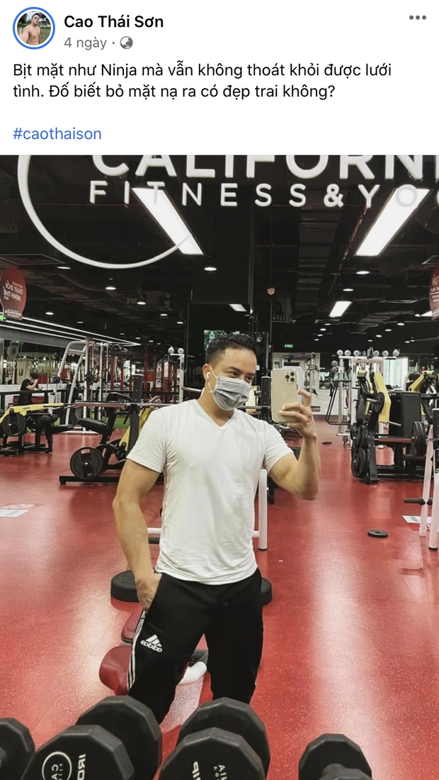 Bị chỉ trích suốt ngày khoe thân, không làm gì có ích cho xã hội, Cao Thái Sơn lập tức đáp trả! - Ảnh 6. Bị chỉ trích suốt ngày khoe thân, không làm gì có ích cho xã hội, Cao Thái Sơn lập tức đáp trả! - Ảnh 6.